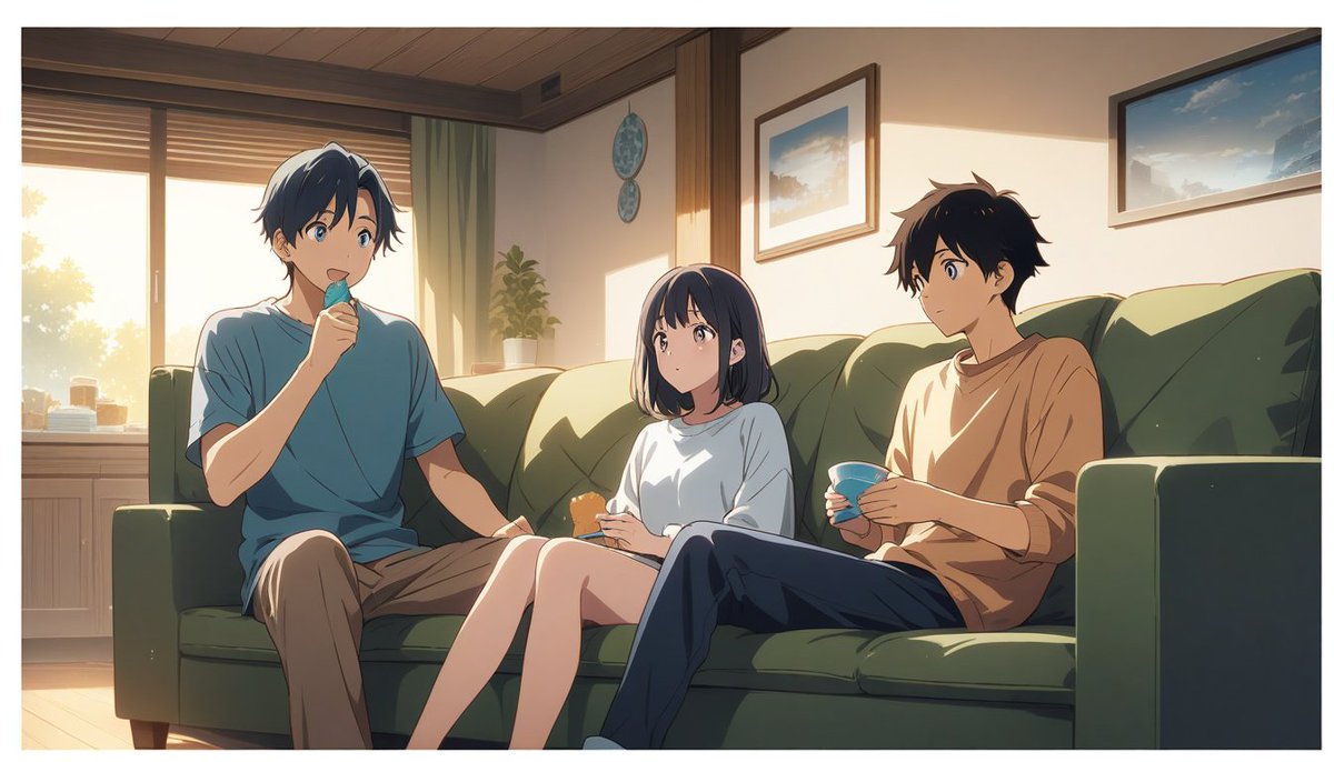 natanaelnonon's tweet image. just a couple of friends vibing over game night snacks 🍕 who knew chips and dip could be an art form? 😄 #app #fitcheck