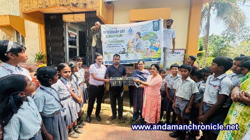 AndamanNews's tweet image. World Veterinary Day 2026 Celebrated with Great Fervour Across A&amp;amp;N Islands #Andaman andamanchronicle.net/world-veterina…