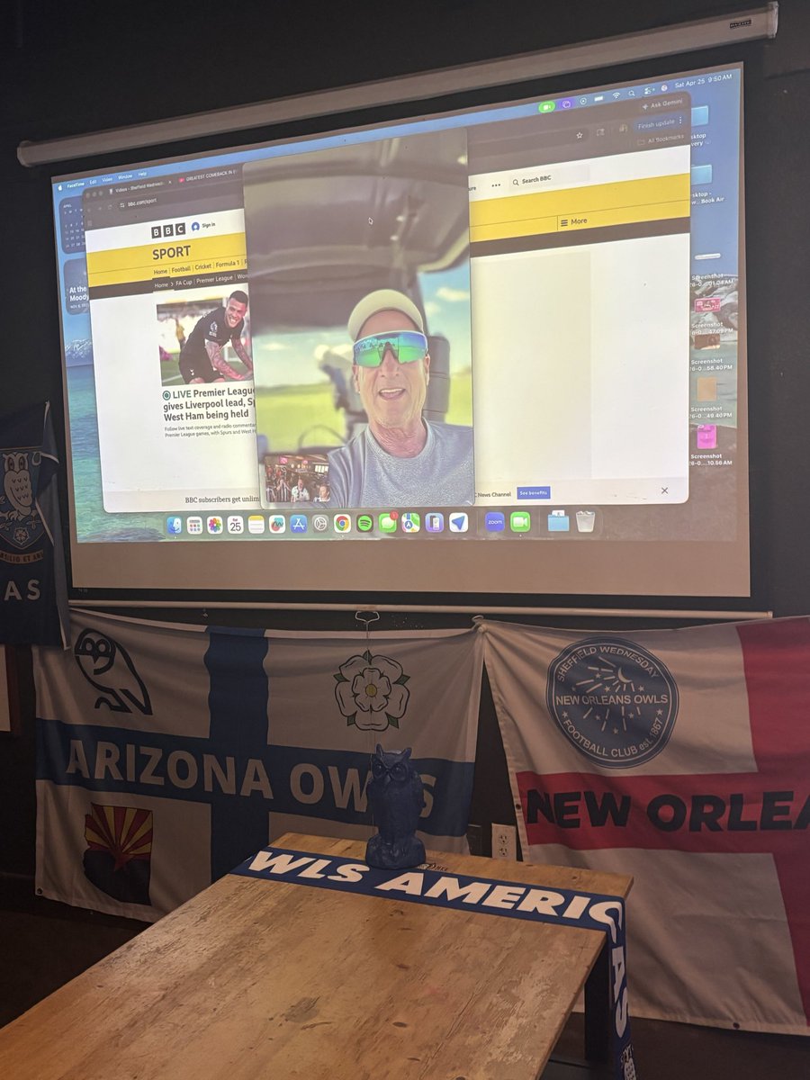 owlsamericas's tweet photo. What a weekend in Austin! Thanks so much to all our hosts @BlueOwlBrewing and Haymaker especially. Thanks to everyone who came from far and wide. Thanks to @storchyowl for dialing in on FaceTime! And thanks to The Boss, Bruce Springsteen, for an epic finale!! #swfc #owlsamericas https://t.co/vVTIrB9XCO