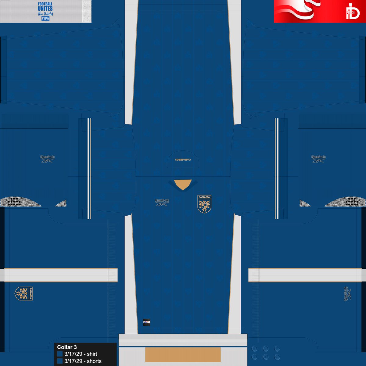 cicakepo's tweet image. #PES2021 Preview KITs Panama 2026 | CONCACAF #kitmaker #efootball
Shorts &amp;amp; Socks (unofficial)