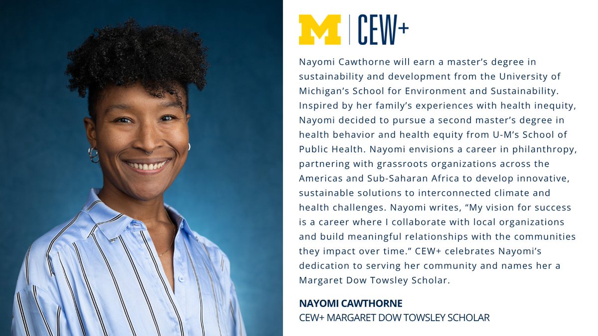 CEW+ at U-M tweet media