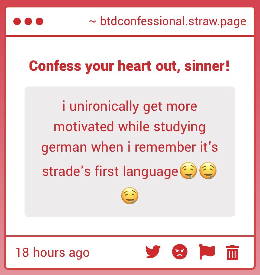 BTD Confessional 🦊🔨 𖦹 tweet media