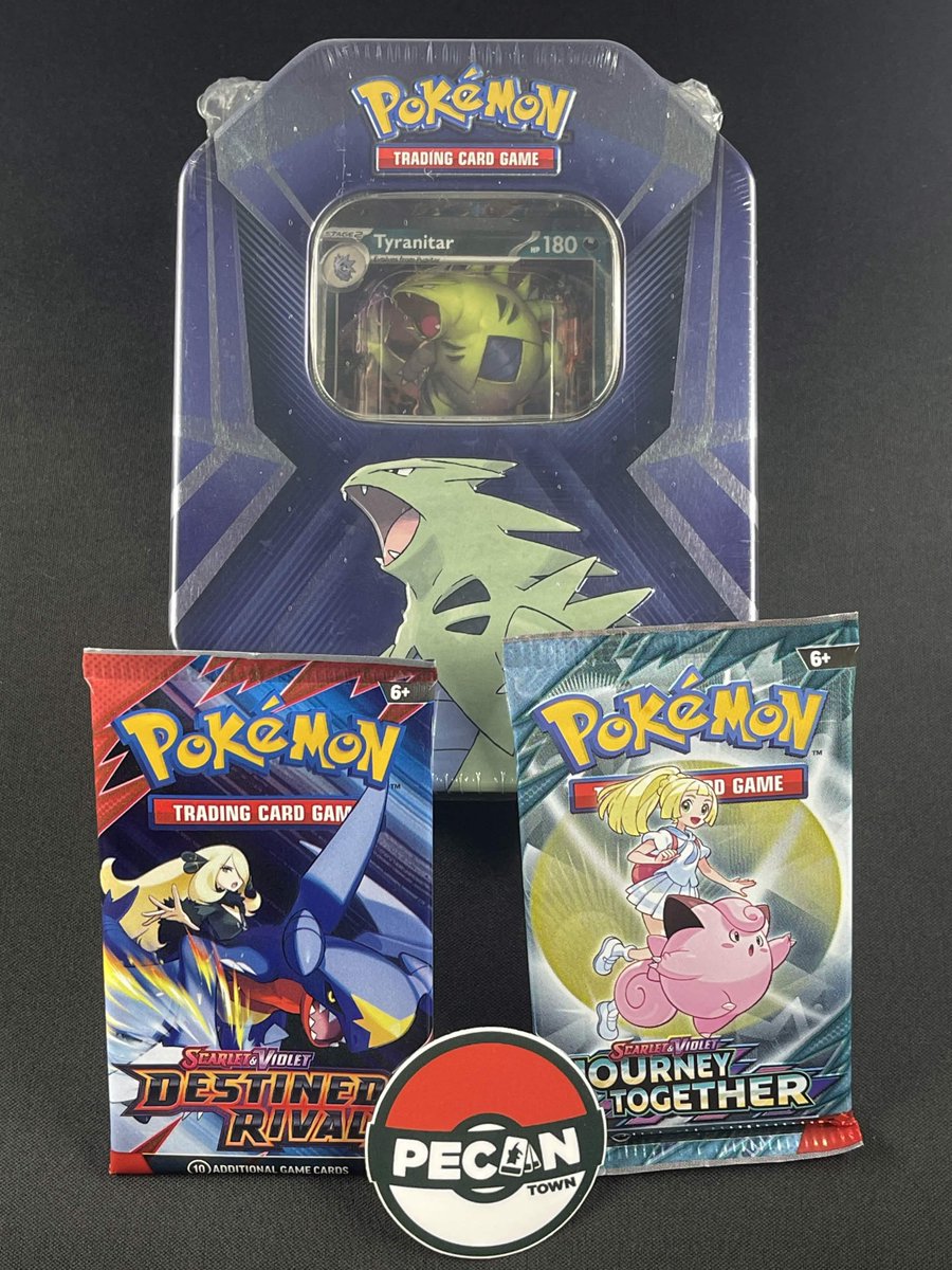 🚀 Update + Giveaway 🚀

We’re consolidating accounts, and Pokémon is moving to our main: <a href="/pecantowncards/">Pecantown Cards</a>. This account has been fun because of you, and we’d love to keep that going! 👇

🎁 Giveaway: 1 Winner gets everything pictured!
📌To Enter:
• Like &amp; RT
• Follow our main: