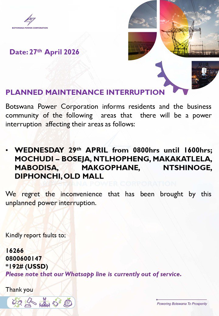 Botswana Power Corporation tweet media