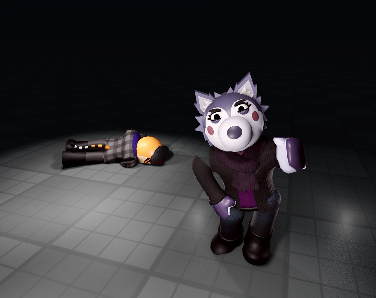 LavaBrick_'s tweet image. willow and tigry render 
(I SWEAR this is the last one)
#piggy #roblox #robloxpiggy #piggyroblox #piggytwt