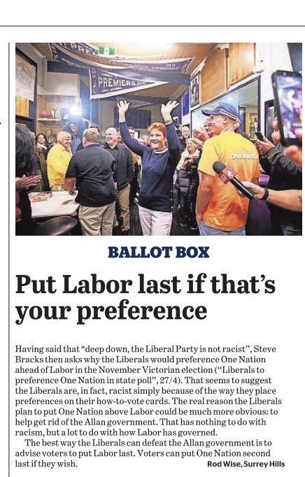 IHPvicInc's tweet image. Put Labor Last

#springst #Nov26

Well said, wise words by Rod Wise for Victorian Landlords

Vote as a landlord in Nov 2026!