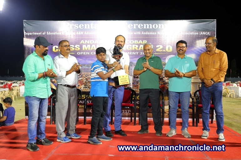 AndamanNews's tweet image. J S Virat Emerges as Champion of Chess Mahasangram 2.0 #Andaman andamanchronicle.net/j-s-virat-emer…