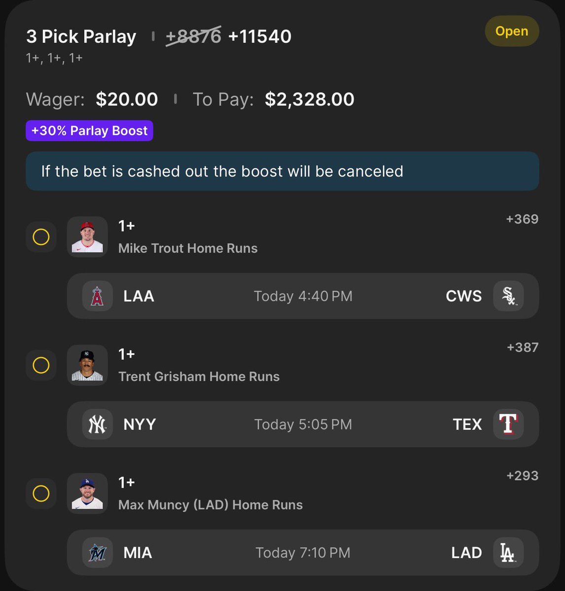 AnthoApes's tweet image. This is smacking 🫡

#HR #MLB #Dinger #Draftkings