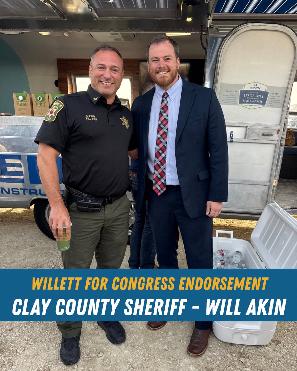 NathanNotNate's tweet photo. I’m honored to have the support of Clay County Sheriff Will Akin in our campaign to represent North Missouri.

When politicians and the media turned their backs, I stood with local law enforcement and first responders - that’s what drove me into public service.

Supporting first responders is a commitment I carry into everything I do - whether that’s shaping policy, advocating for resources, or casting votes that prioritize public safety.

I’ll continue working to ensure our communities are protected and those who serve them have the support they deserve. #NathanForNorthMissouri