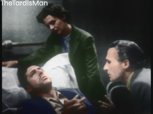 next colourisation, something that's not doctor who for ones, don't worry i will grade it when it is finish, take a guess where this is from