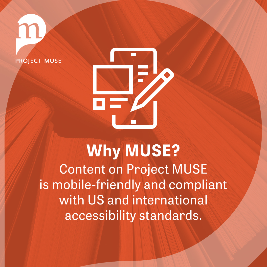Project MUSE tweet media