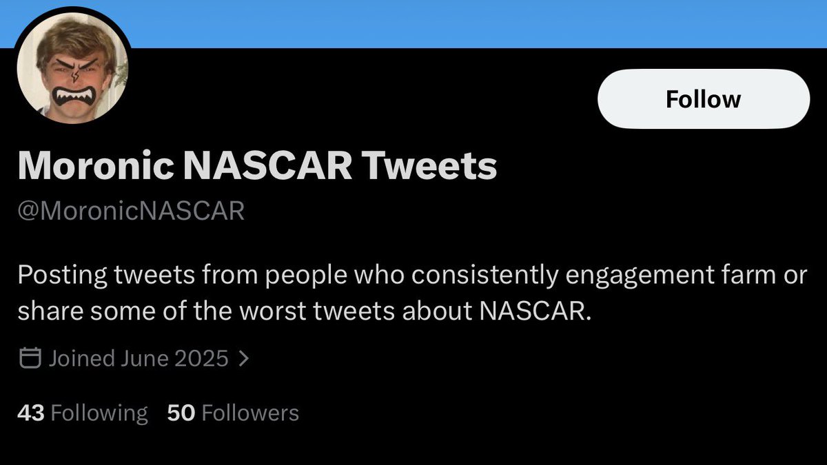 No blue checkmark so just genuine stupidity from this account