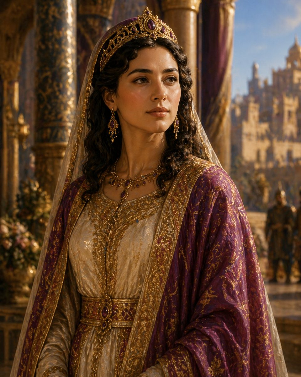 Esther, a Jewish exile in Persia, was raised by her cousin Mordecai. When King Ahasuerus searched for a new queen, she was chosen for her beauty and poise, yet she kept her heritage hidden.

Her declaration, “if I perish, I perish,” stands as one of the most striking expressions
