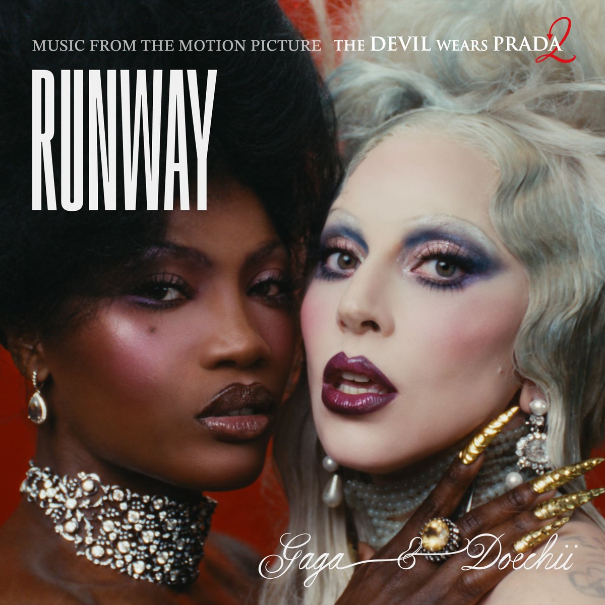 BRAND NEW OFFICIAL SINGLE COVER FOR "RUNWAY" ON LADY GAGA'S WEBSITE