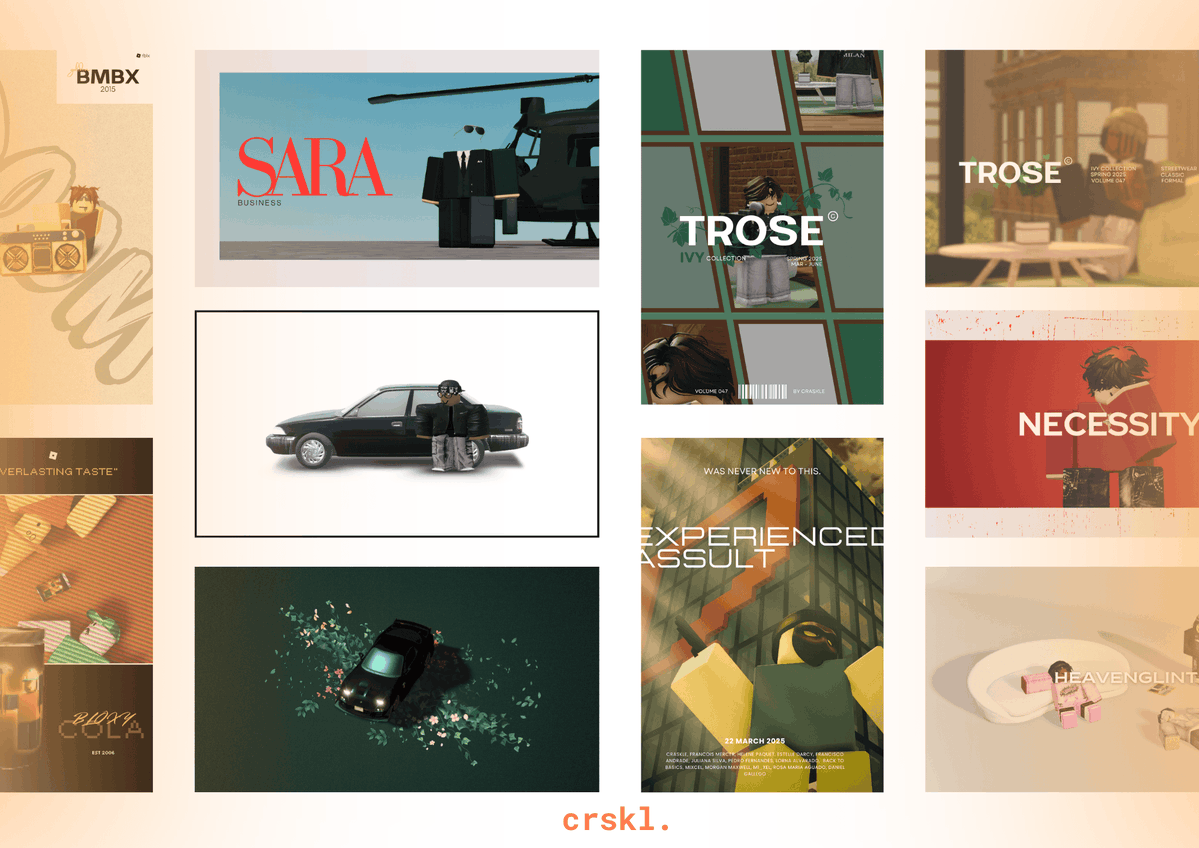 craskle's tweet image. Get High Quality Graphics for your Roblox Game! 

4k Robux - Game Thumbnail 
3k Robux - Game Icon 
1k-2k Robux - PFP, Posters  

Dm me if interested!  
#Roblox #robloxdev #graphicdesign #robloxstudio #robloxgame