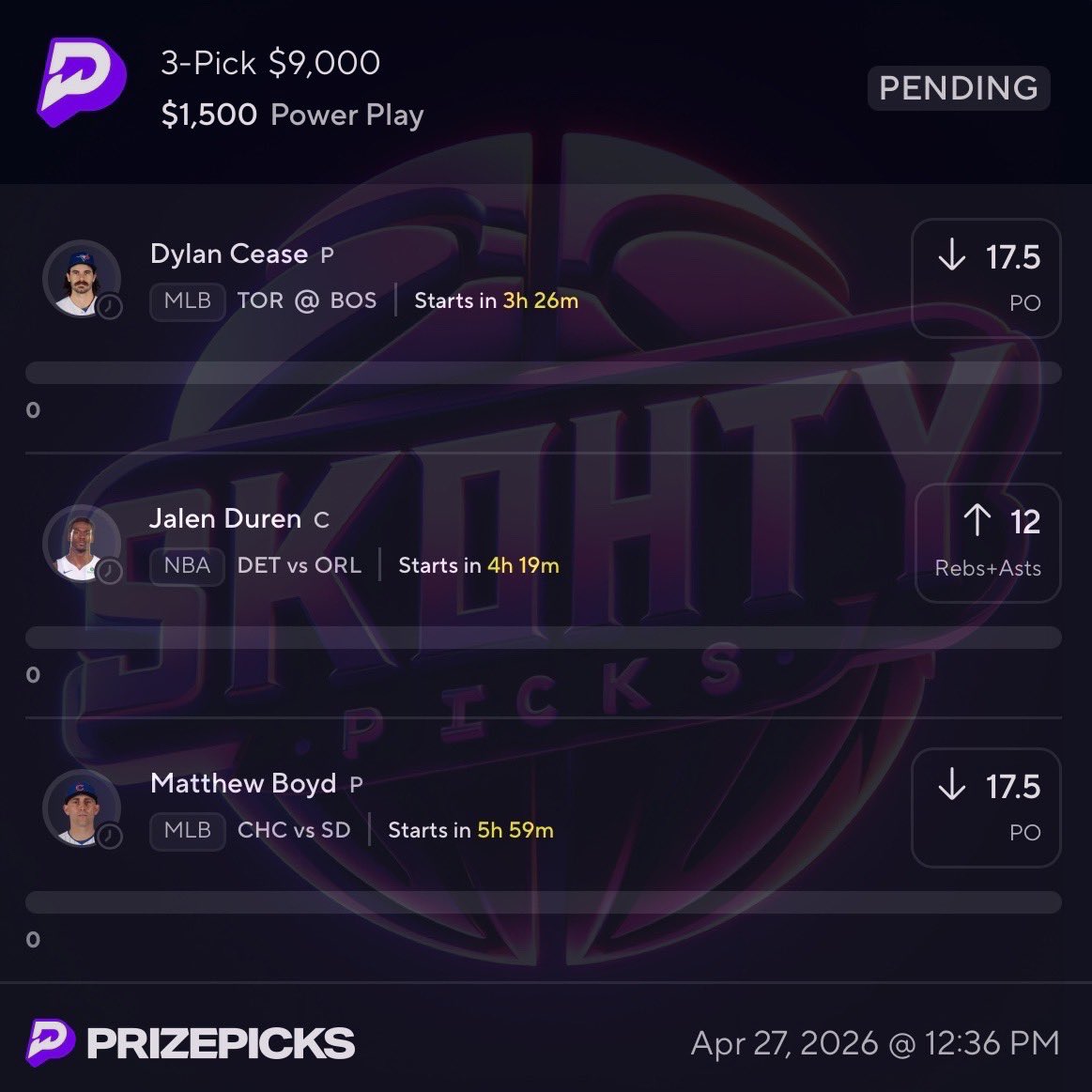 SkohtyDFS's tweet image. $250 to a FOLLOWER who likes when we cash⬇️

MEGA MUKE☢️

❤️ if you are tailing ⬇️

#Prizepicks #Gambling𝕏 #SkohtyPicks  #NBA
