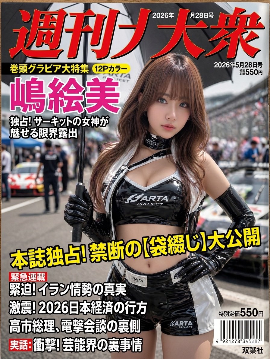 shimaebi2108's tweet image. #カコジョ #fiction
グラビア掲載中🏁
GWのお供に是非🖤
※フィクションです。実在しません。