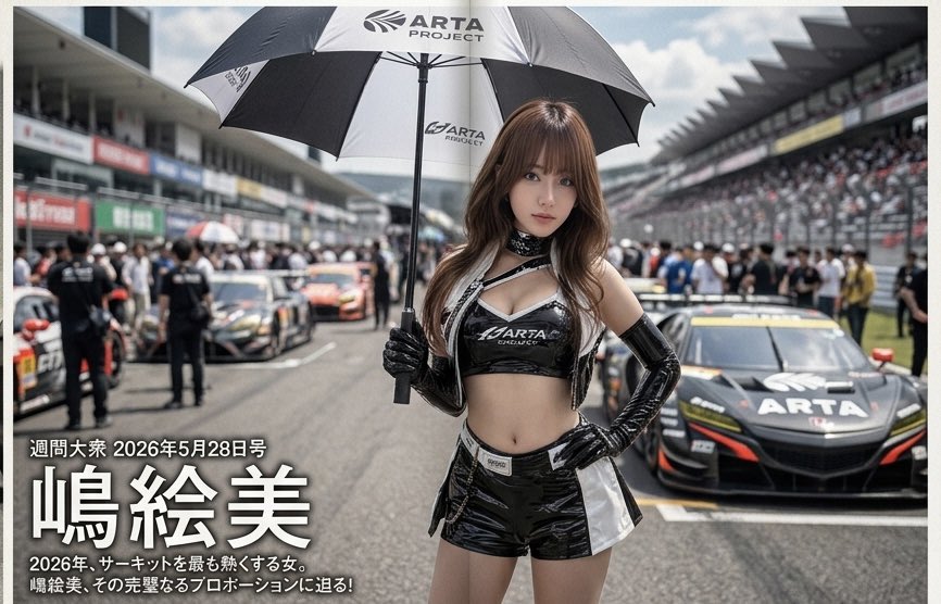 shimaebi2108's tweet image. #カコジョ #fiction
グラビア掲載中🏁
GWのお供に是非🖤
※フィクションです。実在しません。