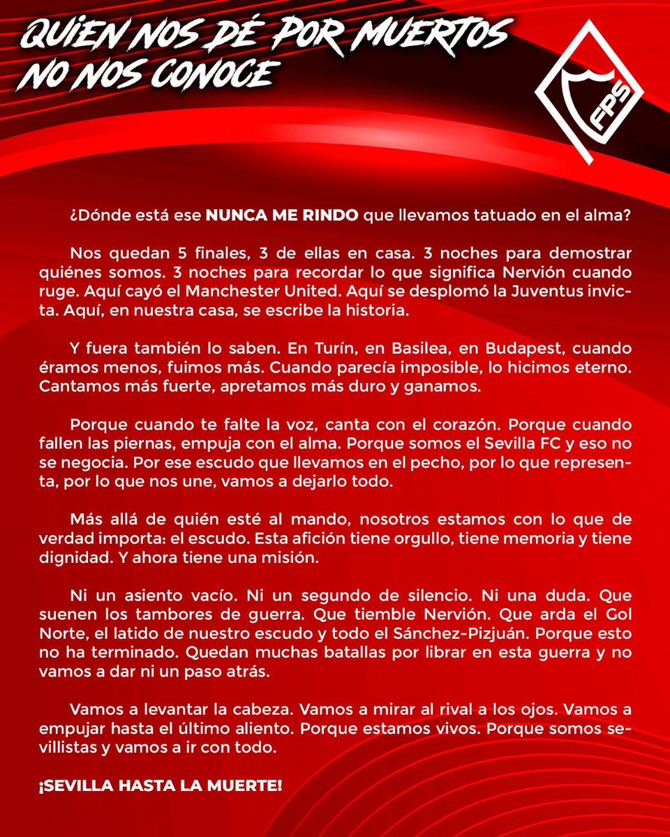 F. Peñas Sevillistas tweet media