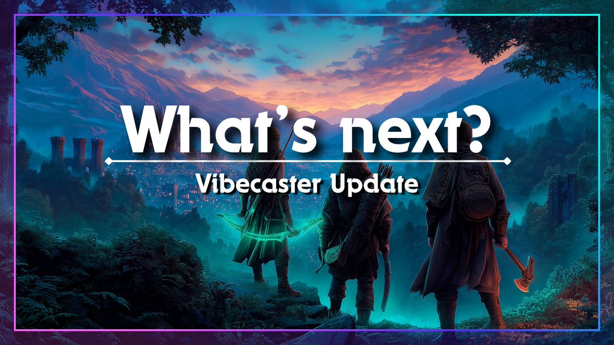Vibecaster RPG 🧙♀️ tweet media