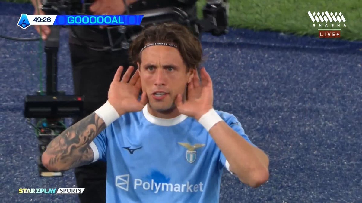 على طريقة هدف أودينيزي. بيليغريني يتعادل للنسور بقذيفة تعانق الشباك. لاتسيو 1/1 أودينيزي 