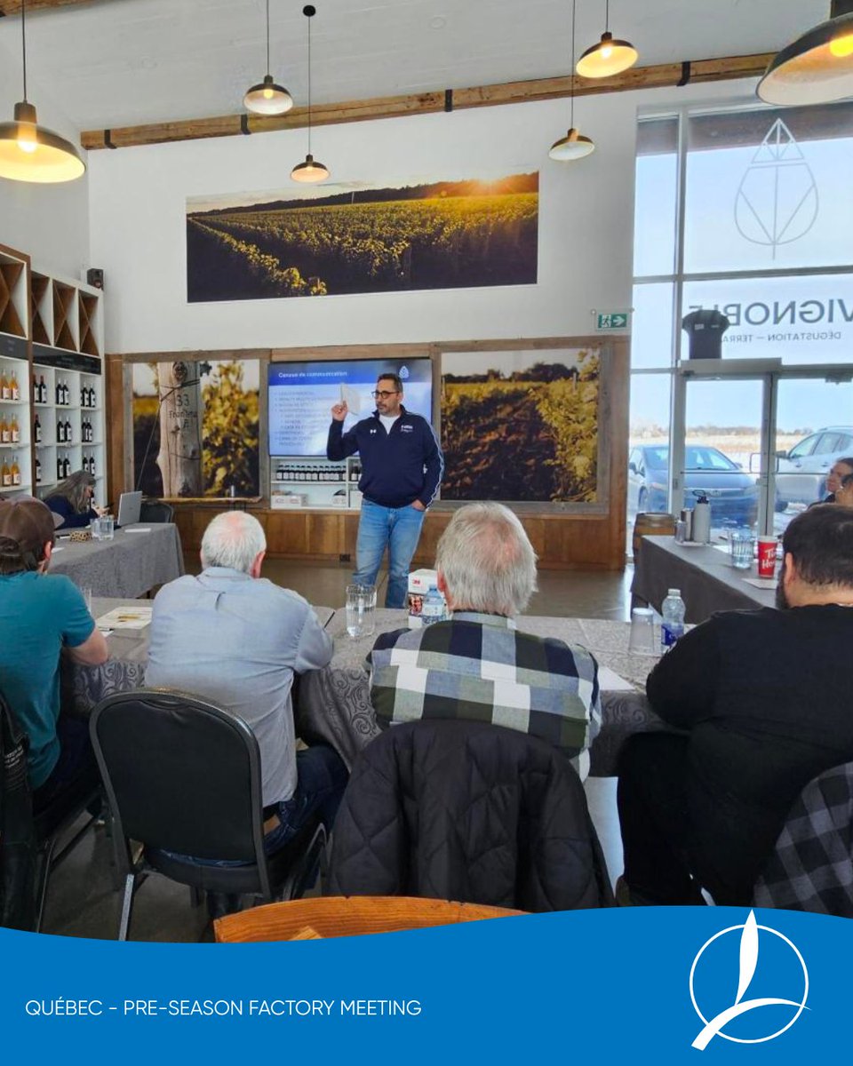 TimacAgroCanada's tweet photo. A busy start to the season for our teams! 💪

It’s been a chance for many to take the time to meet with our growers, participate in team training sessions, and welcome new members who will be meeting you in the fields. 🌱🚜 

#timacagrocanada #williamhoude https://t.co/GcDrbD5vRe
