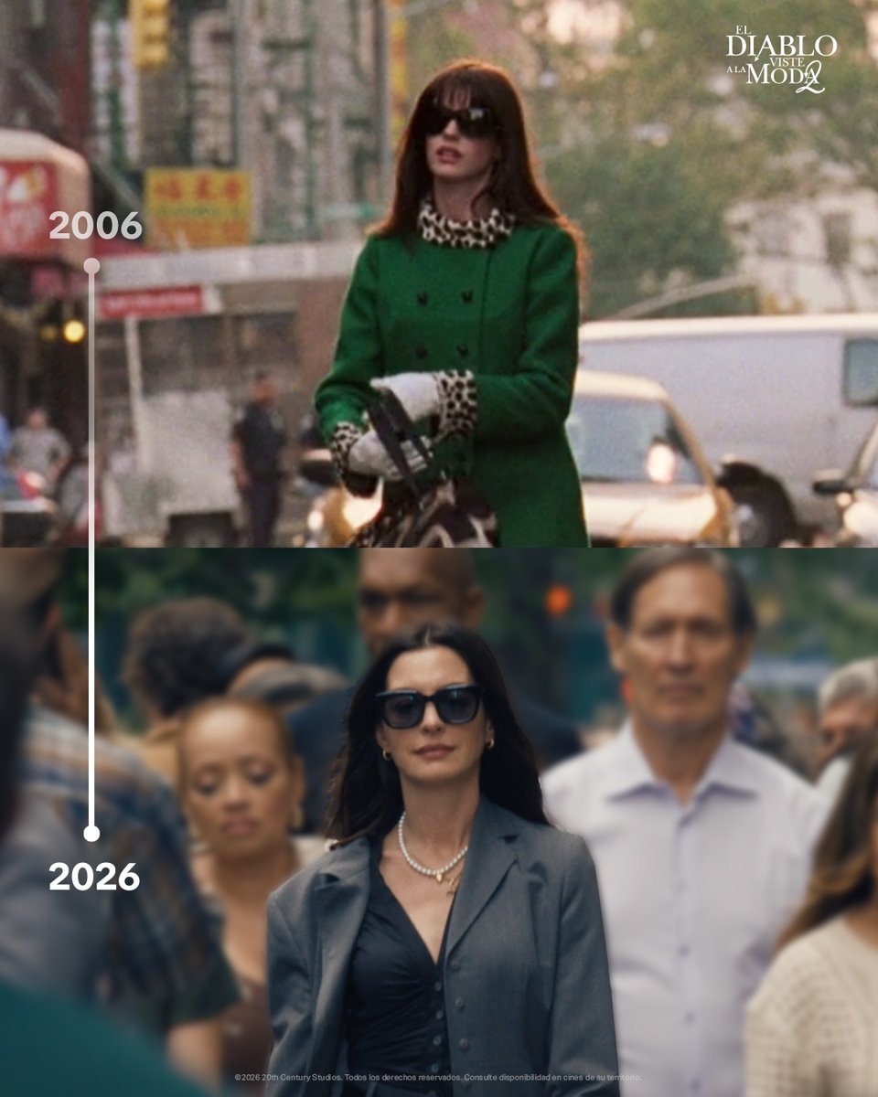 20thcenturyla's tweet photo. Han pasado veinte años...

#ElDiabloVisteALaModa2, 30 de abril, solo en cines. https://t.co/mfLQayZSLe