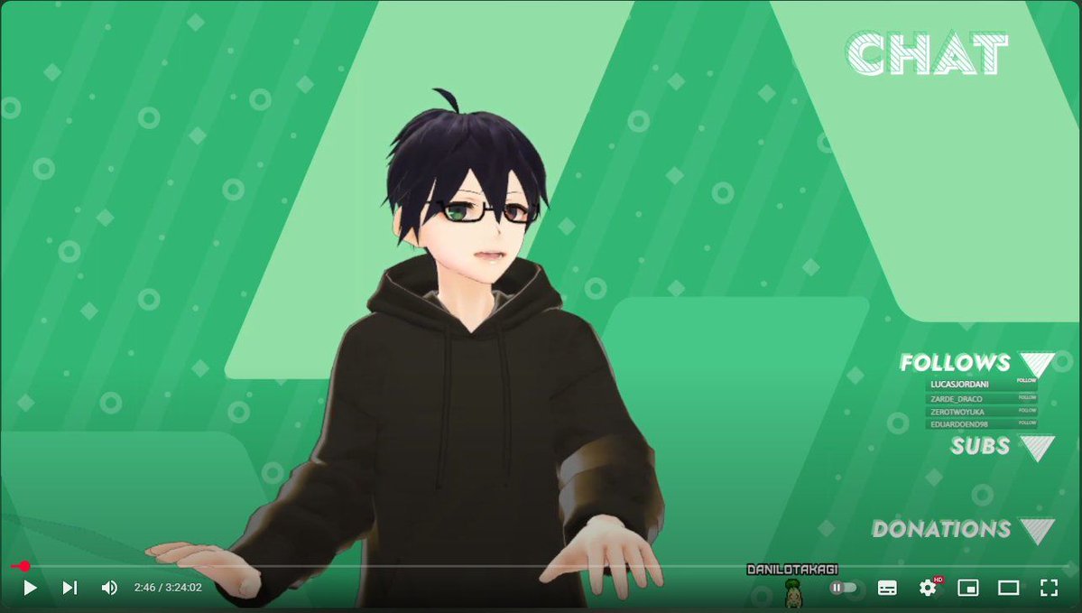 🦋DΔniloTakagi | VTuberBR 🍃⚡🎧 tweet media