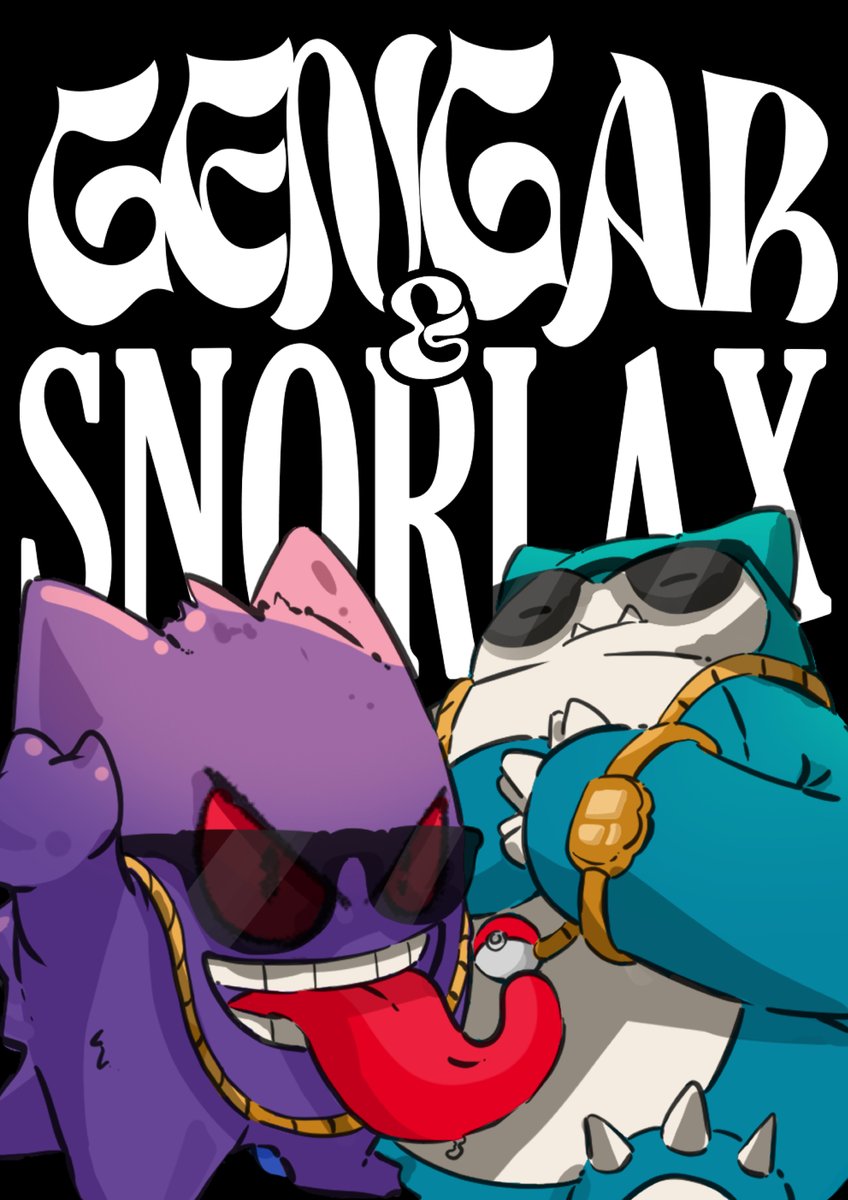 Ahero_art's tweet photo. Los extraterrestres! Así quedó la ultima comi que hice:D
Y..Tengo comisiones abiertas:D
. #Gengar #Snorlax #pokemon #art #fanart #wisin #yandel #opencommissions #comision #Commission https://t.co/QrT9VfmwMa