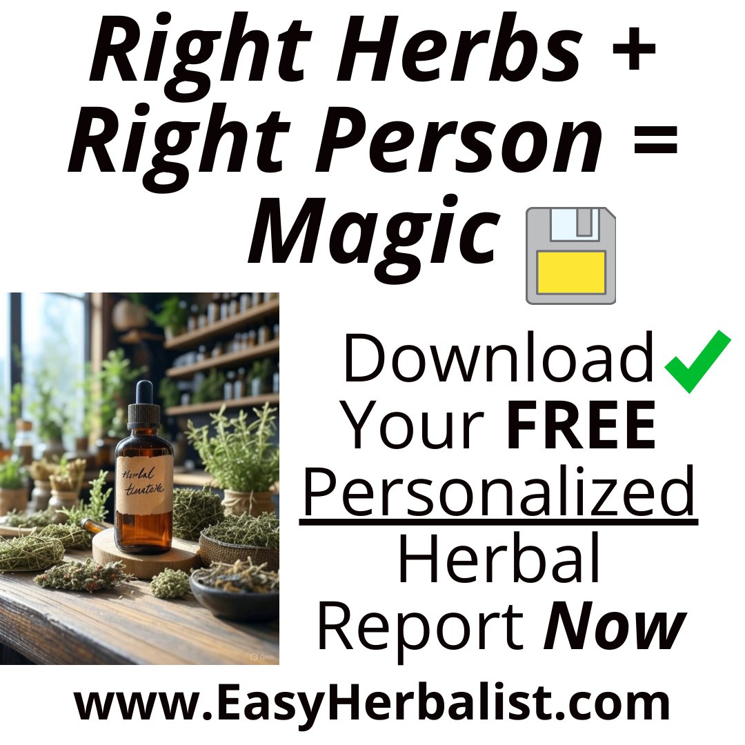 easyherbalist's tweet image. Feeling Stressed And Stuck? Download Your FREE Personalized Herbal Report With Deep Insights And Two Strategies Now! This Can Truly Change Your Life. Takes 3 Minutes. No Signup Required. Link In Bio.  

#stress #stressrelief #wellness #healing #herbs #herbal #herbalremedies