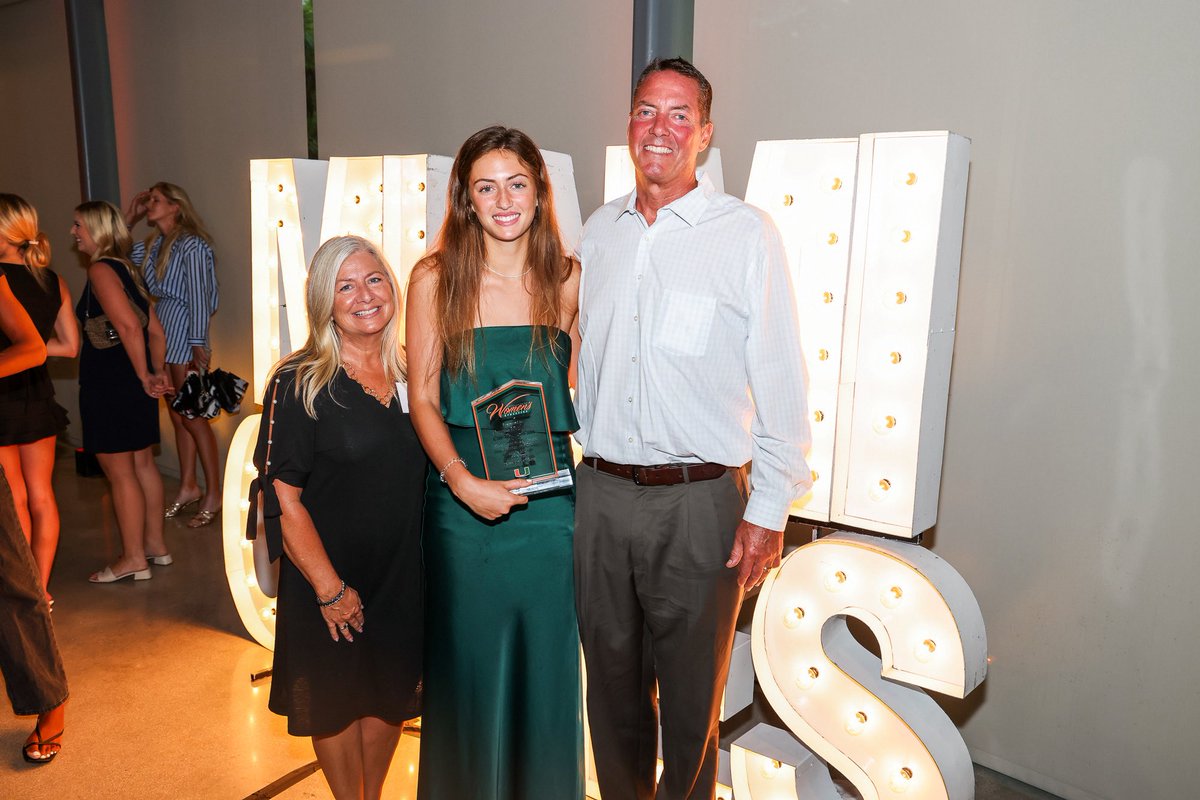 CanesFutbol's tweet photo. honored to be surrounded by the most supportive women 🤩

special shoutout to Crosby for taking home our CWA award! https://t.co/1Cb6VVxsqS