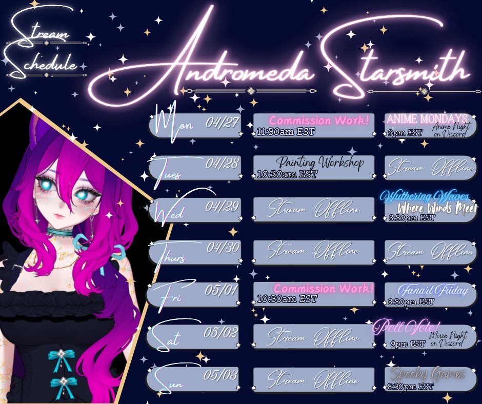 Andromeda Starsmith ✨💕✨ Vtuber tweet media