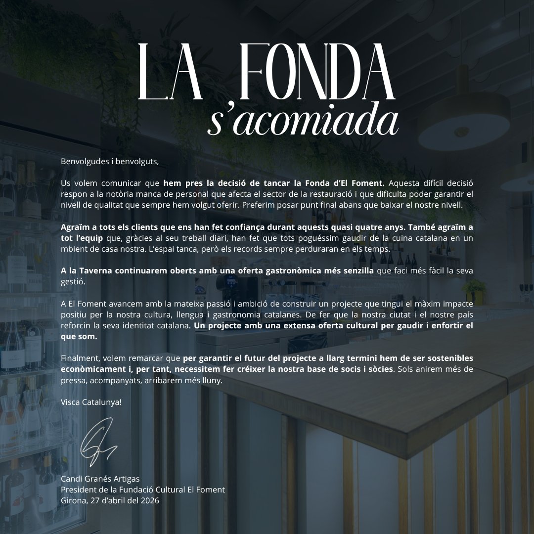 Fundació Cultural El Foment tweet media