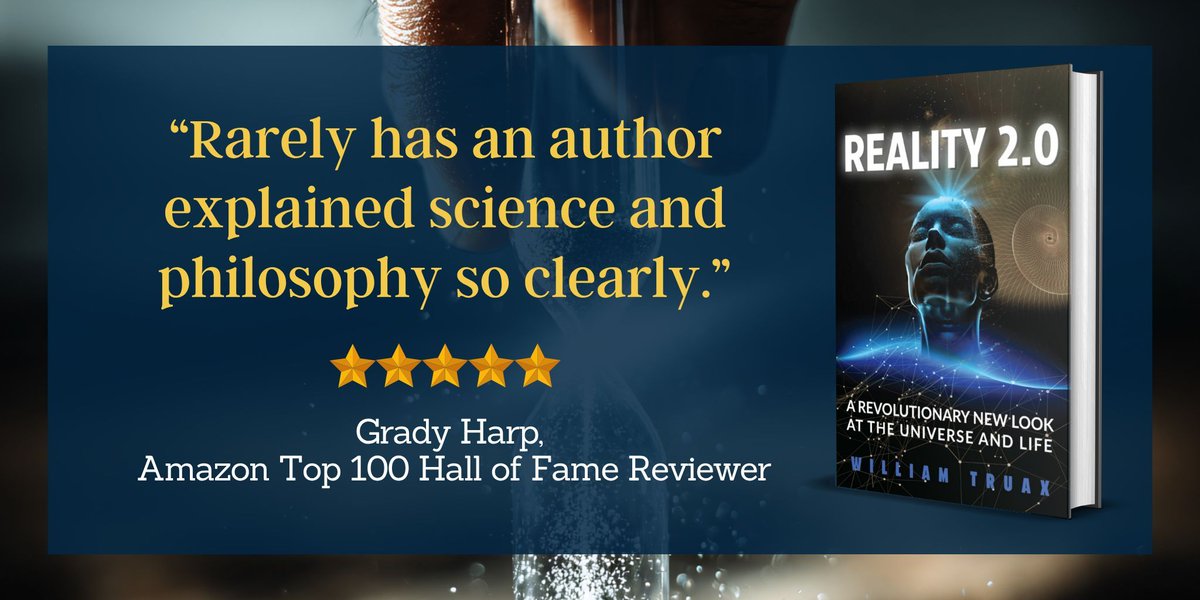 AvidReadersCafe's tweet image. “We are conscious beings with minds housed in evolved animal bodies.”— William Truax, Author #Spirituality #HumanNature @abookpublicist amazon.com/Reality-2-0-Re… #IAN1 #IARTG #intellectualreads