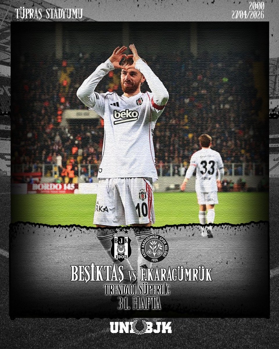 unibjkcom's tweet photo. #MatchDay|#BeşiktaşınMaçıVar
#UNIBJK 🦅 https://t.co/cTvJUQE4cN