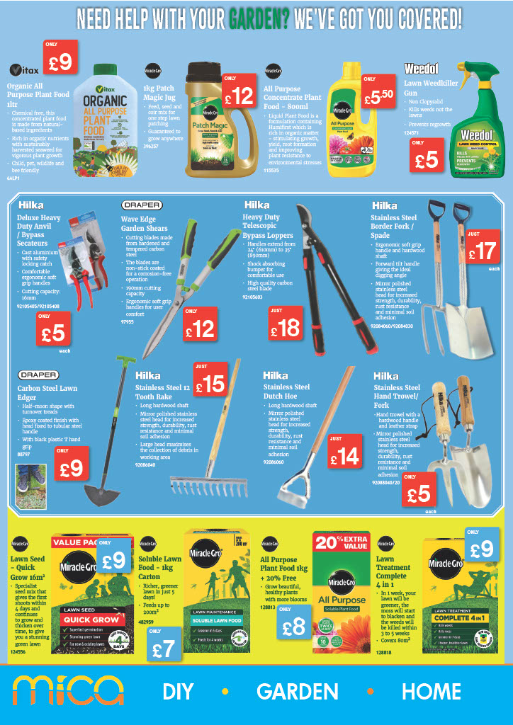 KenQHardware's tweet photo. Apr - May 26 Promo, Pop in, have a browse, and enjoy proper local service with prices that genuinely compete with the big chains. Your local Ken Quine is here to help you make the most of the season.
https://t.co/IRmyQ3fCG8
#PortErin #IOM #IsleofMan #Coby #Ballafesson #PortstMary https://t.co/9i2G0IihPu