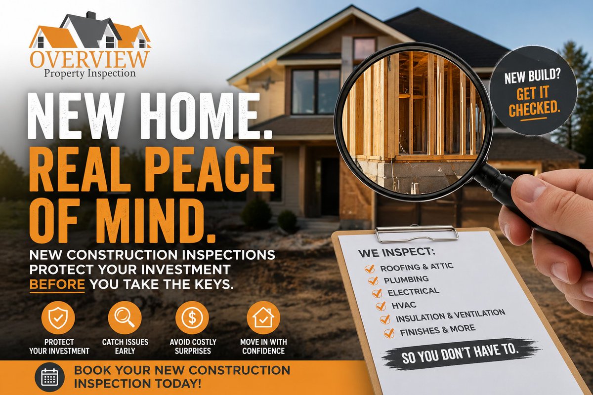 PierrePapineau2's tweet image. Myth: “It’s brand new, so it’s built right.”
Reality: New homes can still have defects due to rushed timelines
👩‍💼 Realtors: protect your clients
💰 Investors: protect your ROI
🏡 Buyers: protect your biggest purchase
🔍 We find issues before you take possession.
#newbuild