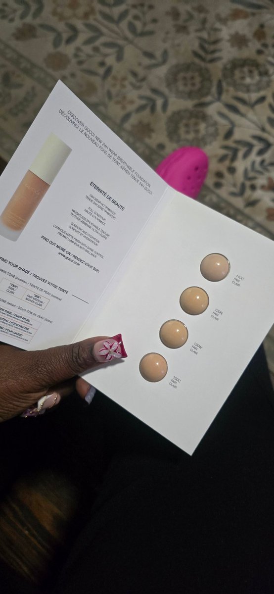 I actually wish when <a href="/Sephora/">Sephora</a> gave samples from brands they thought of other skin tones. This is just a tad too light to try <a href="/gucci/">gucci</a>