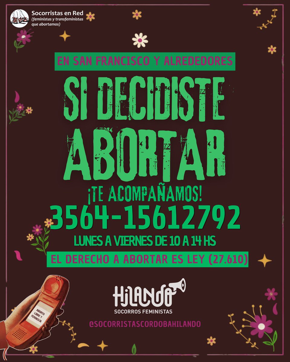 📢 Sos de San Francisco #Córdoba o conoces a alguien de ahí o de la zona ? ¡Compartile esta info 💚!