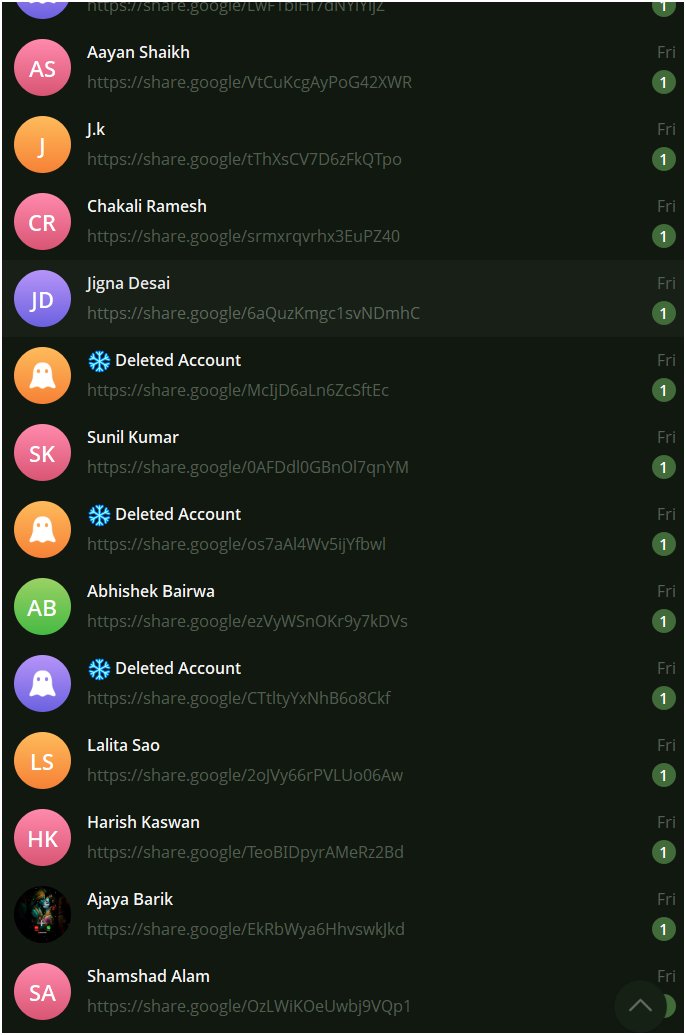 rabishranjan94's tweet photo. hey @telegram 
What is this
Govt. of India should ban this app. @Cyberdost https://t.co/AxS2auZgkE