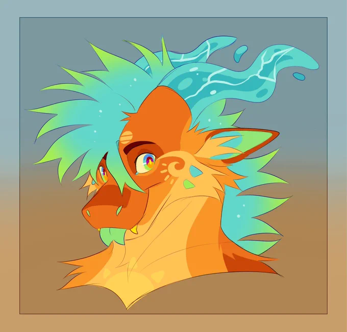Summer dragon design