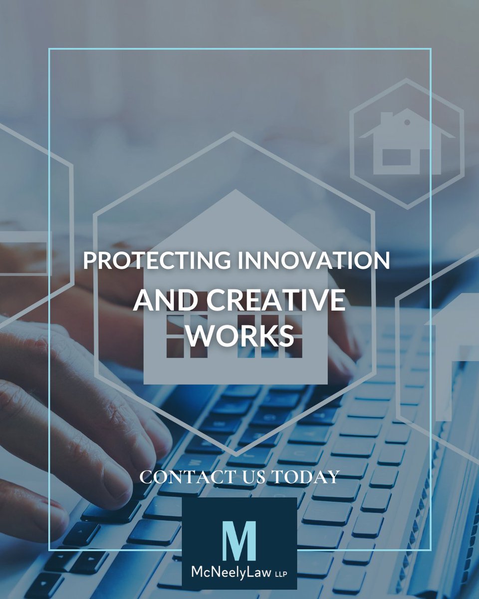 mcneelylaw's tweet image. Intellectual property covers everything from trademarks to copyrights. We work with clients to secure and protect their rights in a evolving marketplace.
#IntellectualProperty #LegalProtection

bit.ly/4aJJiw9