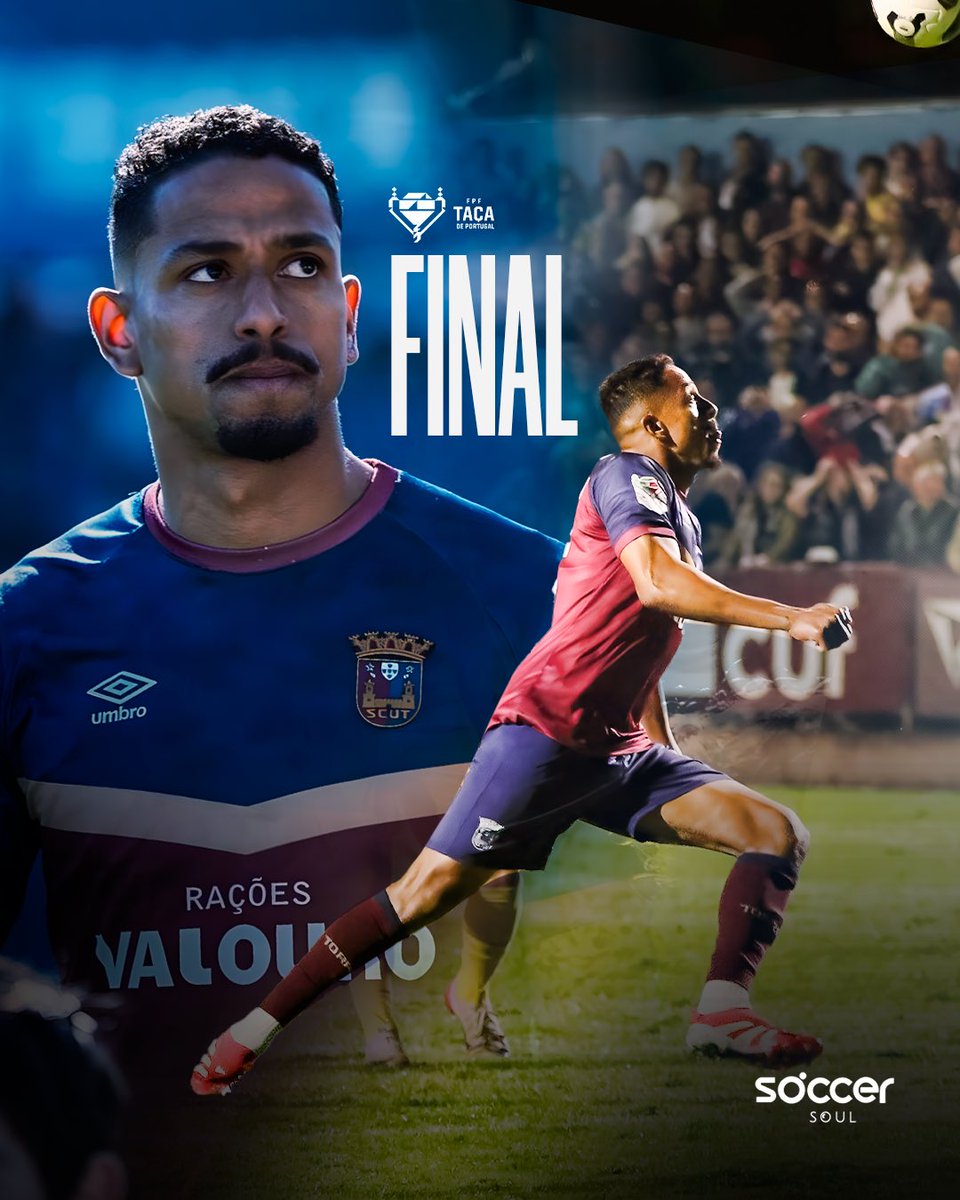 Final secured. 🔥
Guilherme Liberato is in the final of the Taça de Portugal.

#SoccerSoul #OurSoulisOne #GuilhermeLiberato