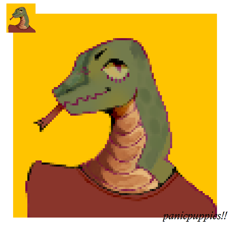 panicpuppies's tweet photo. pixel icon comm for @NagaEvolution :3 https://t.co/eLeKAGHQGi