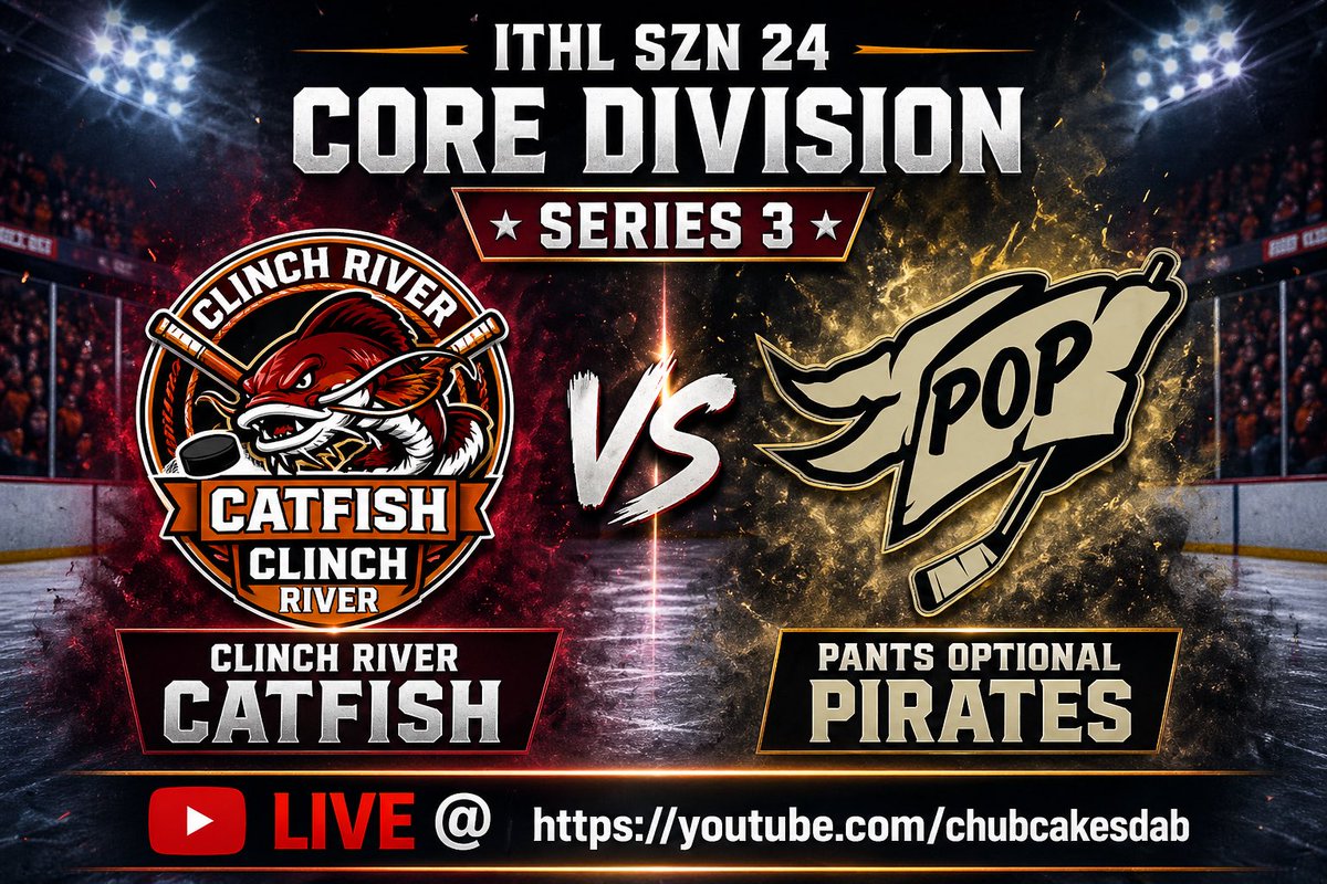 ClinchRiverCats's tweet photo. 📅 Mon April 27 
⏰ 9pm est 
🆚 Pants Optional Pirates 
📺 https://t.co/ZtSr0Lsvo1
#sw1m #bottomfeeders https://t.co/i1UXyf6Gus
