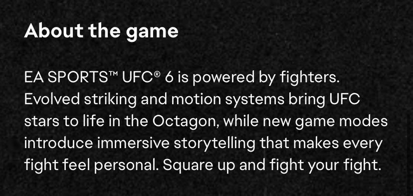 UFC 6 Intel tweet media