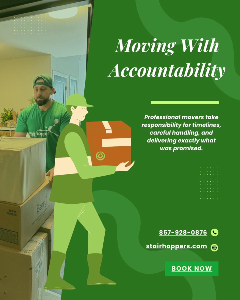 Stairhoppers's tweet image. We don't just move things, we deliver on our promises. Every time. ☺️ 
#AccountableService #TrustedMovers #OnTimeEveryTime