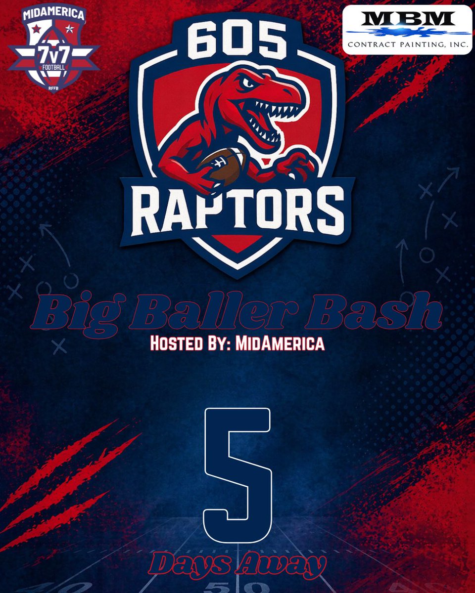 605 Raptors Football tweet media