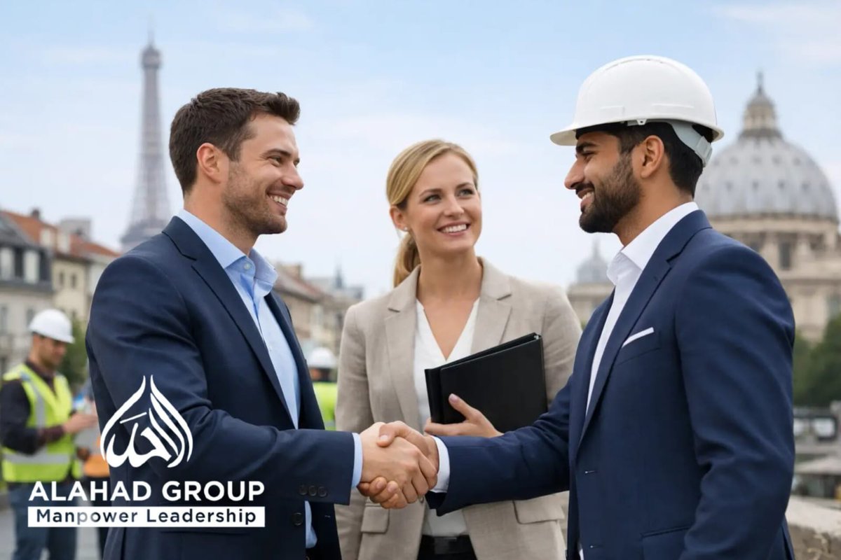 AlahadGroup's tweet photo. Looking for a reliable Manpower Supply Company in Jeddah?

 Alahad Group Saudi Arabia delivers skilled workforce fast for construction, logistics &amp; hospitality. 
🌐 https://t.co/1ReOHp0QCt
📲 +966 56 847 9090
#Jeddah #Manpower #SaudiArabia #Recruitment https://t.co/EDFoS1Yci5