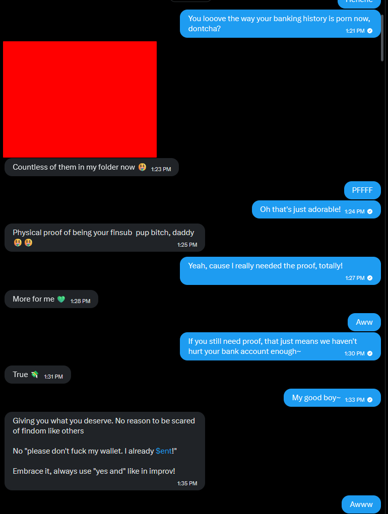 ARCASHNINE's tweet photo. Cute little ATM shows printed out proof of how hard I've fucked him financially, and then gives out some good advice for other wallets!
Such a good, good boy. Such a good example~🧡 https://t.co/rkoTkscbRY